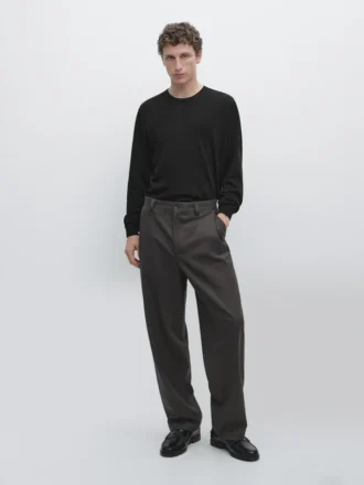 Maglione in maglia di lana merino