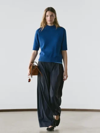 Maglione in maglia mista cotone