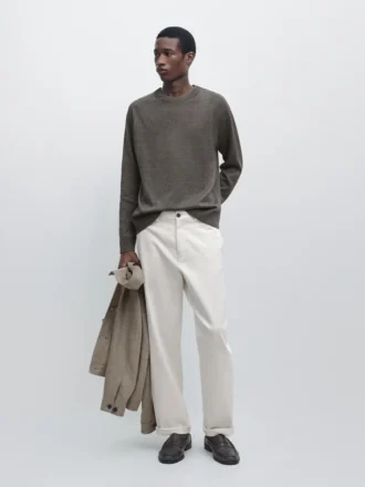 Maglione in maglia mista cotone