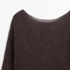 Maglione in maglia misto alpaca e lana