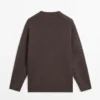 Maglione oversize a V in maglia