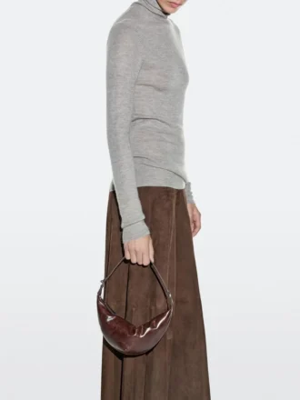 Mini borsa in pelle nappa