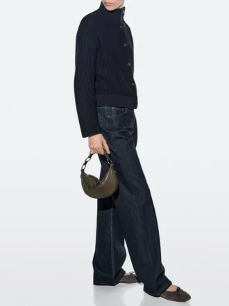 Mini borsa in pelle nappa