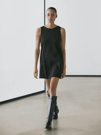 Miniabito in misto lana