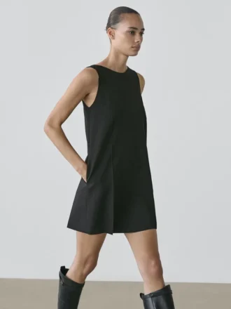 Miniabito in misto lana