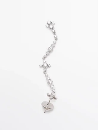 Orecchini pendenti con strass