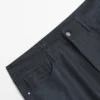 Pantaloni a cinque tasche in cotone e lino