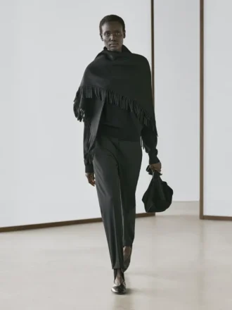 Pantaloni con orli elasticizzati