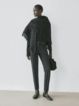 Pantaloni con orli elasticizzati