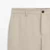 Pantaloni da completo in lino