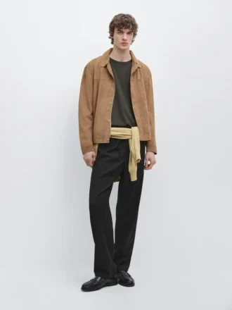 Pantaloni in lana dalla vestibilità comoda