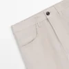 Pantaloni in lino dal taglio semi-jogger