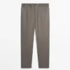Pantaloni in misto lana Cool Wool