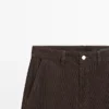 Pantaloni in velluto a coste con vestibilità Barrel