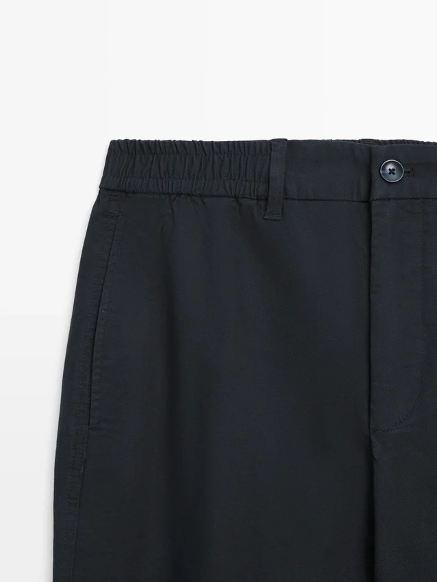 Pantaloni jogger in misto cotone Pantaloni jogger in misto cotone