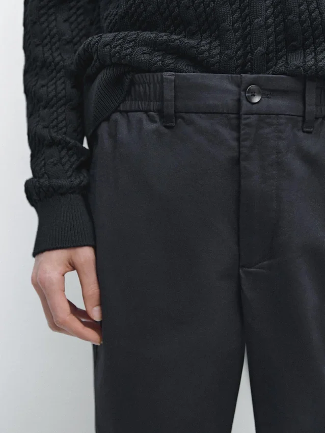 Pantaloni jogger in misto cotone Pantaloni jogger in misto cotone