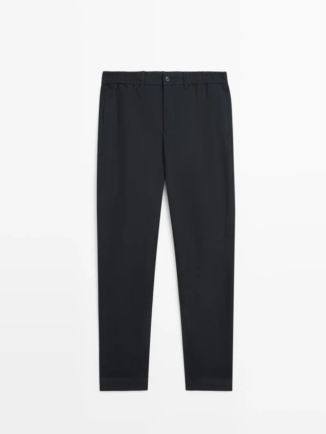 Pantaloni jogger in misto cotone Pantaloni jogger in misto cotone