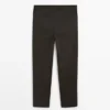 Pantaloni slim fit in cotone