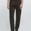 Pantaloni slim fit in cotone