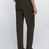 Pantaloni slim fit in cotone
