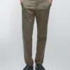 Pantaloni slim fit in misto cotone