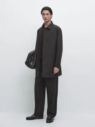 Parka in tessuto tecnico leggero