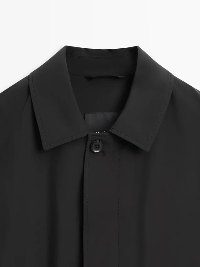 Parka in tessuto tecnico leggero Parka in tessuto tecnico leggero