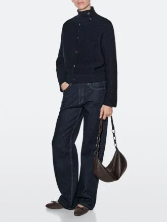 Piccola borsa in pelle nappa