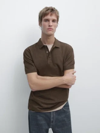 Polo in cotone a maniche corte Polo in cotone a maniche corte