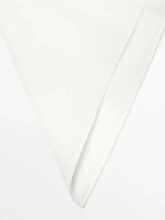 Sciarpa tinta unita 100% cotone