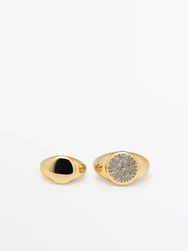 Set di anelli per mignolo Set di anelli per mignolo