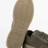 Sneakers in pelle scamosciata crosta