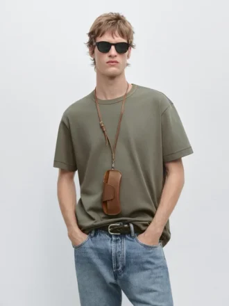 T-Shirt a maniche corte in 100% cotone