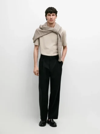 T-Shirt a maniche corte in misto cotone