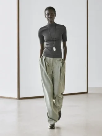 T-Shirt a maniche corte in misto cotone