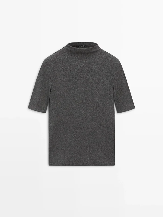 T-Shirt a maniche corte in misto cotone T-Shirt a maniche corte in misto cotone