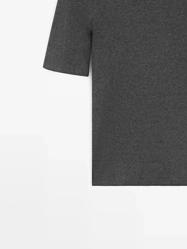 T-Shirt a maniche corte in misto cotone T-Shirt a maniche corte in misto cotone