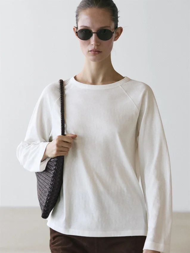 T-Shirt a maniche lunghe 100% cotone T-Shirt a maniche lunghe 100% cotone