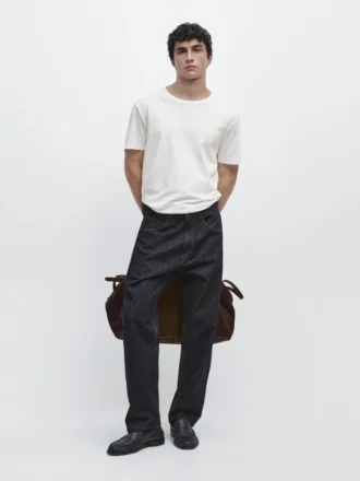 T-Shirt in cotone mercerizzato al 100%