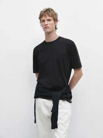 T-Shirt in maglia di cotone