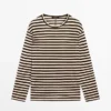 T-Shirt oversize a maniche lunghe a righe