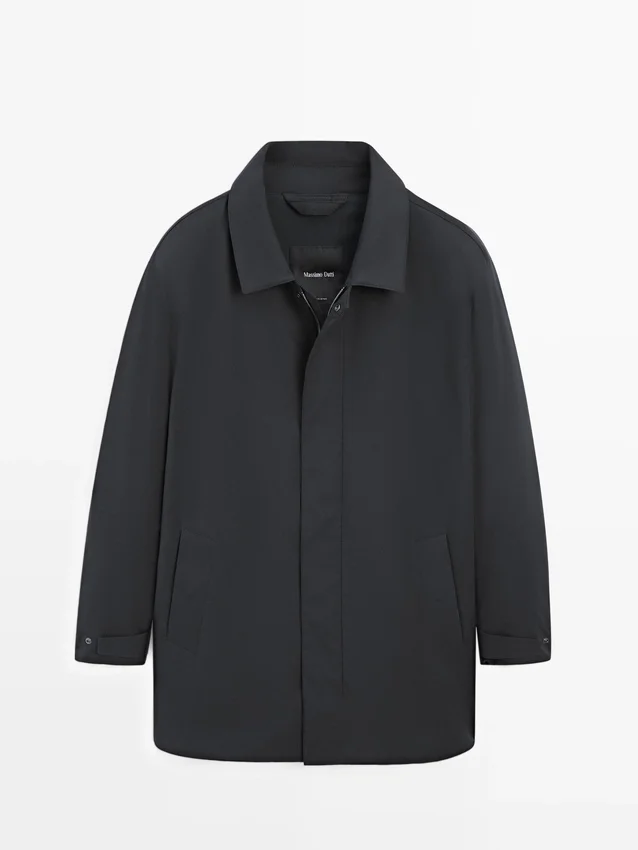 Trench in tessuto idrorepellente Trench in tessuto idrorepellente