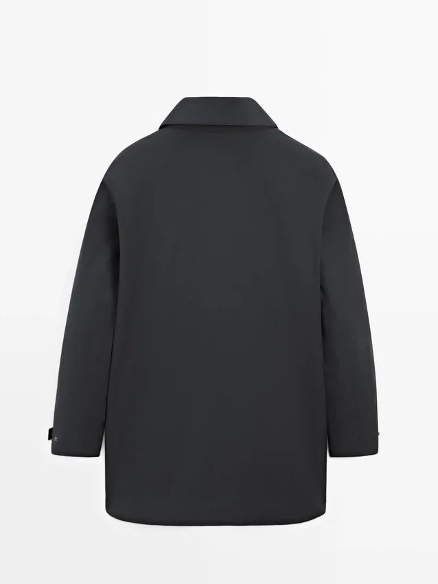 Trench in tessuto idrorepellente Trench in tessuto idrorepellente