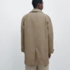 Trench leggero in misto cotone